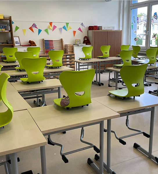 Klassenraum der PETRIschule