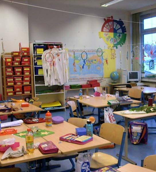 Klassenraum der PETRIschule