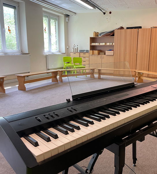 Musikraum der PETRIschule